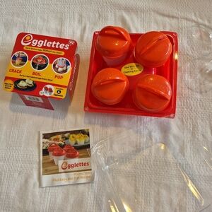 Egglettes hard boiled eggs without the shells - 4 Egglettes As seen on TV